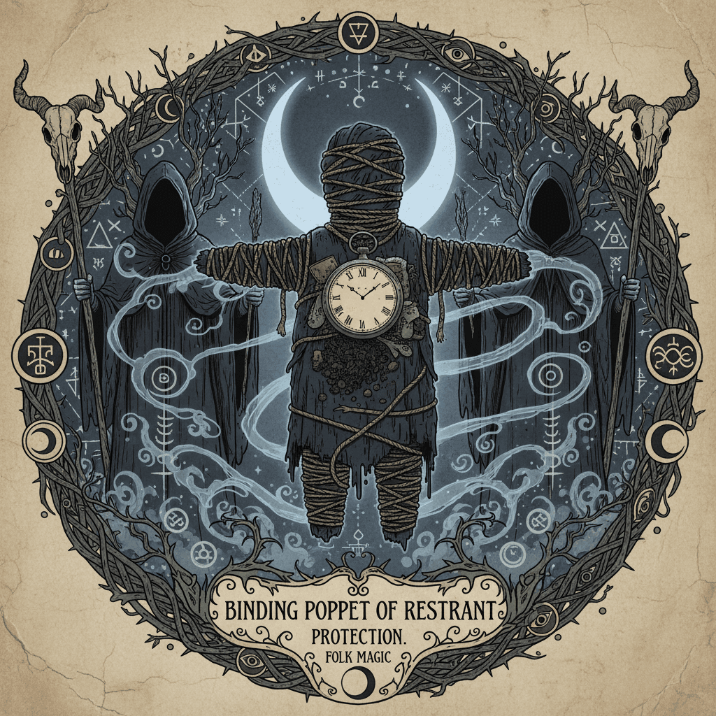 Binding Poppet of Restraint