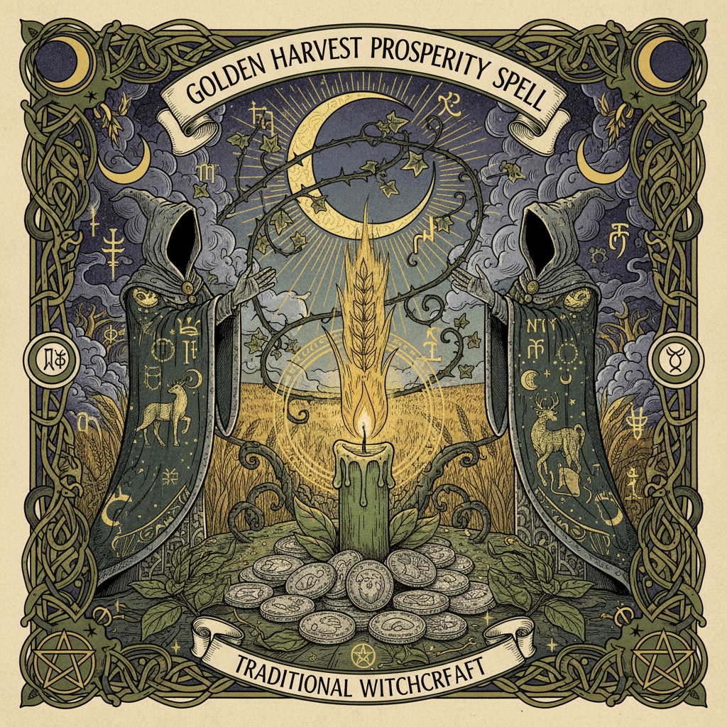 Golden Harvest Prosperity Spell