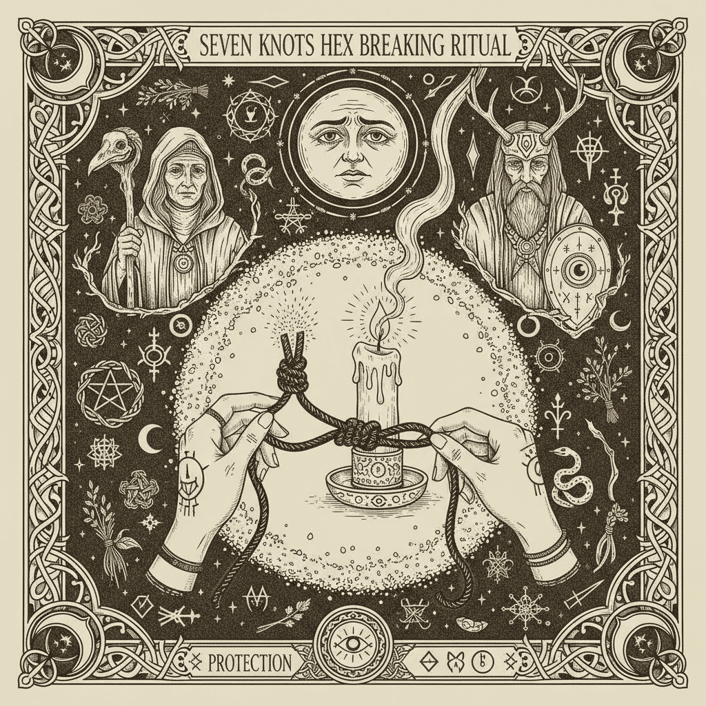 Seven Knots Hex Breaking Ritual
