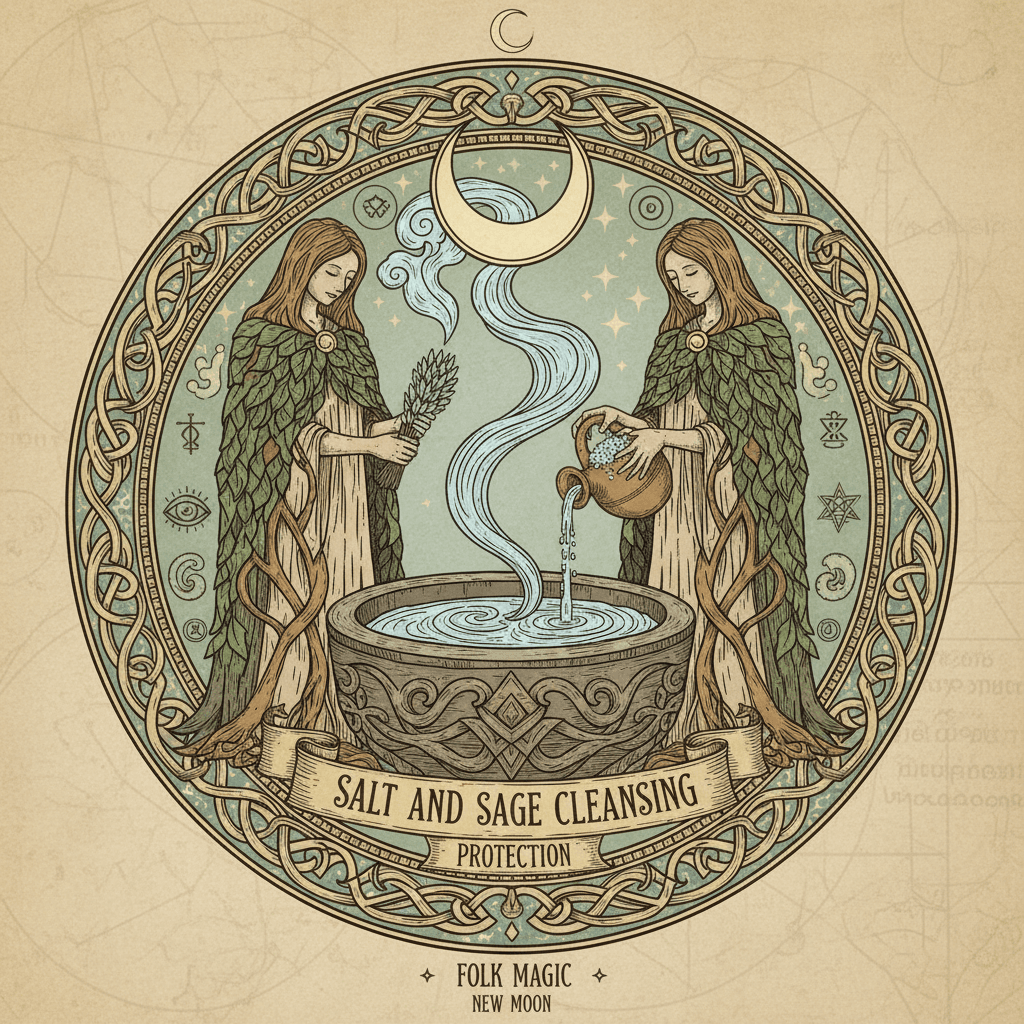 Salt and Sage Cleansing